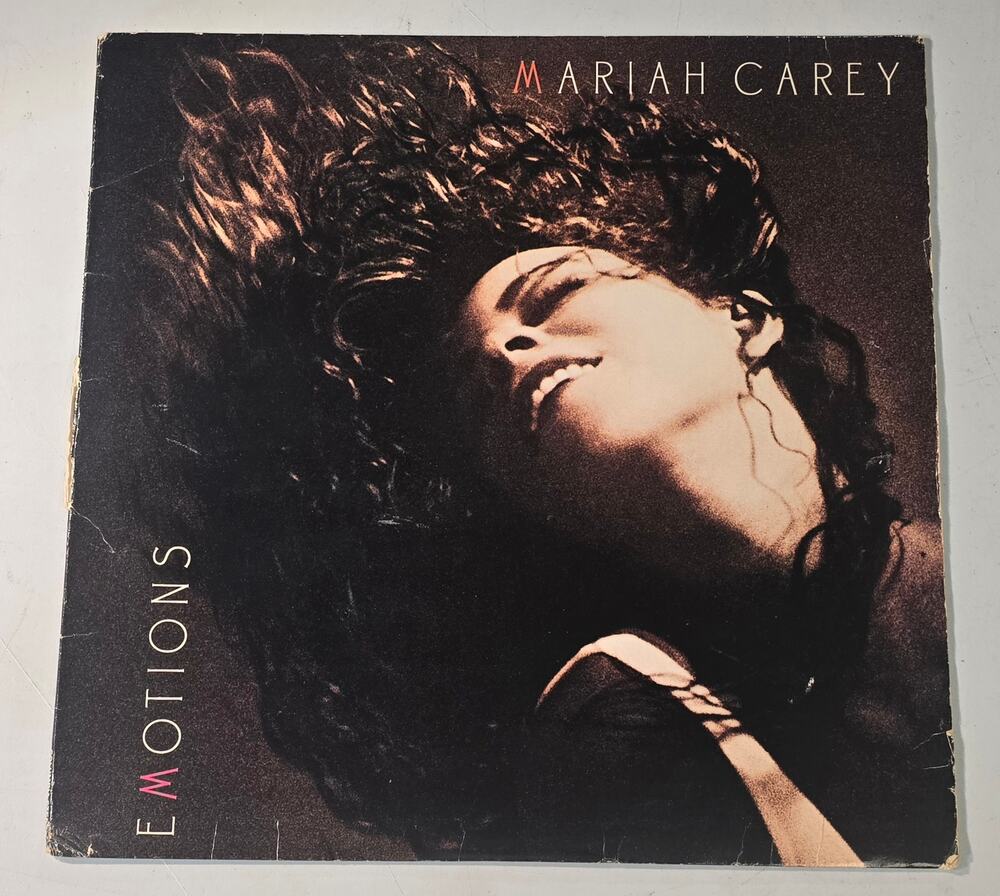 Mariah Carey Emotions 12" Single Vinyl Record Columbia 1991 44 74037